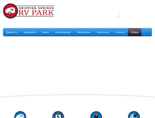 Tablet Screenshot of dsrvpark.com